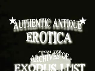 Antique 1950's 1960's Authentic Antique Erotica Four Xlx